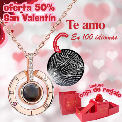Collar Eternal Love – 100 Formas de Decir Te Amo